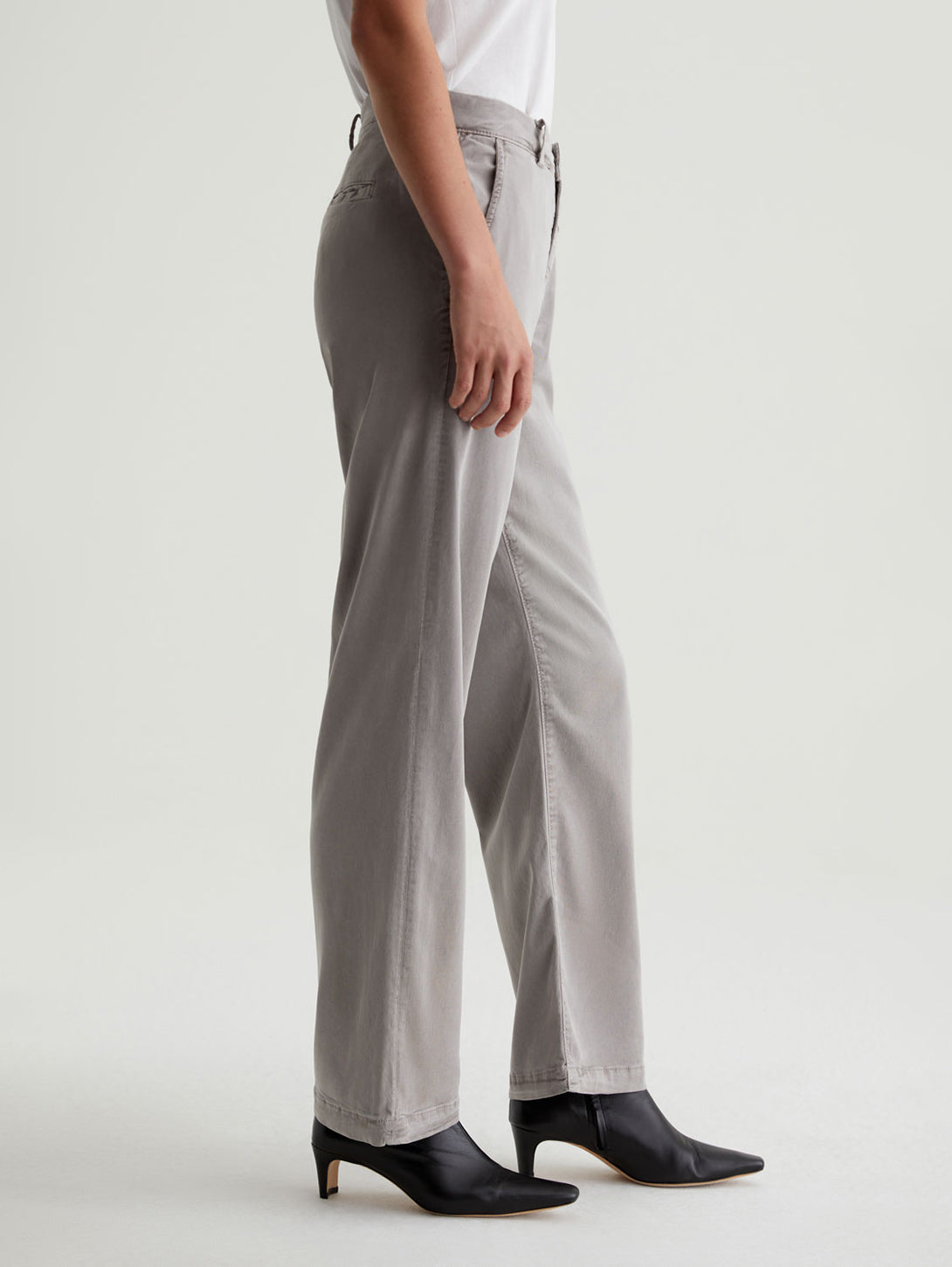 Caden Straight Pant - Sulfur Pebble Grey