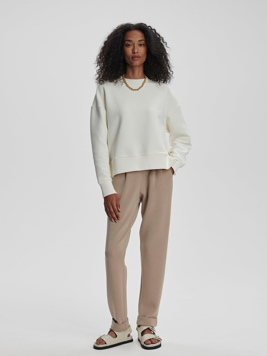 Addelyn Sweatshirt - Ivory