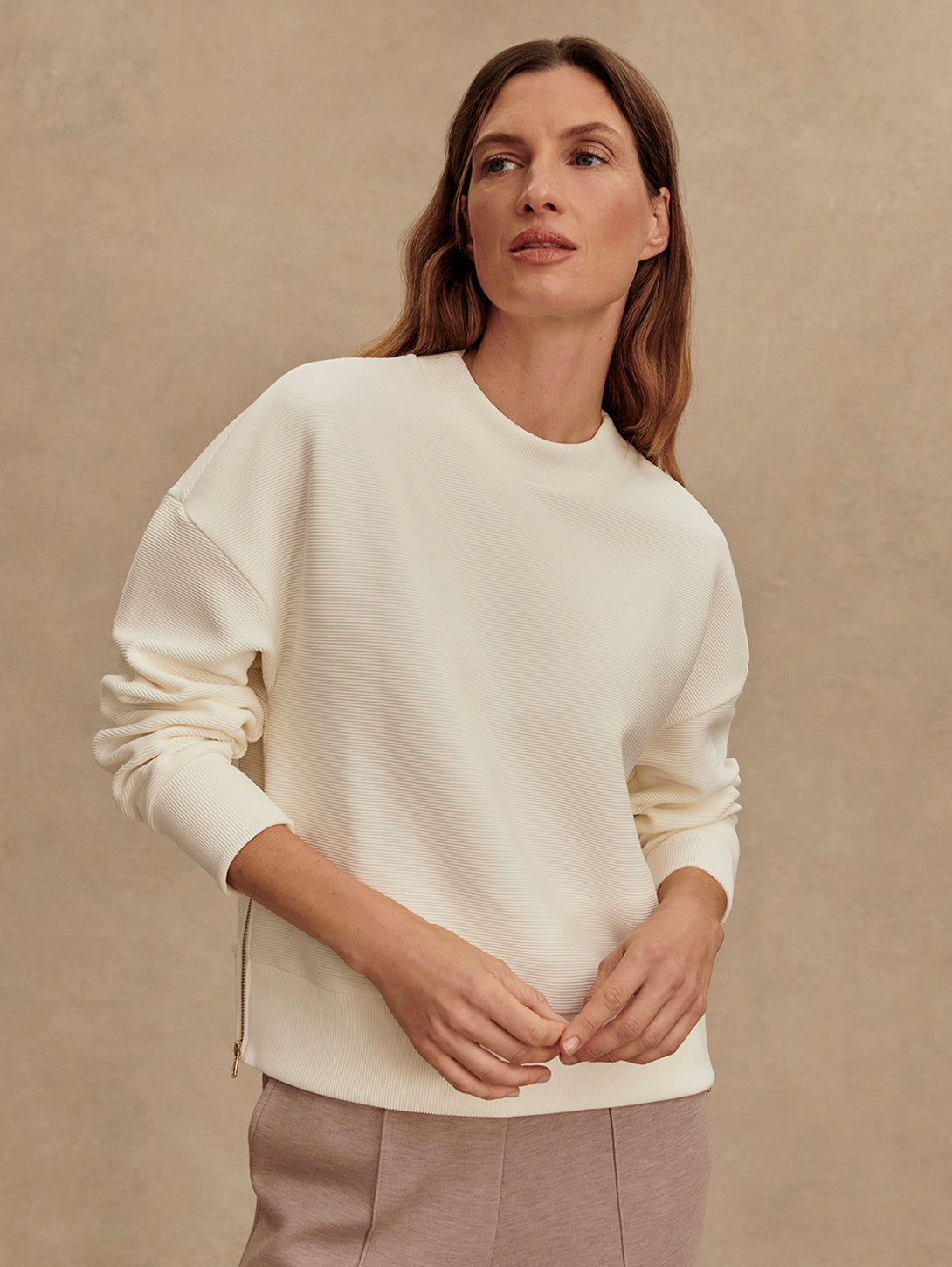 Addelyn Sweatshirt - Ivory