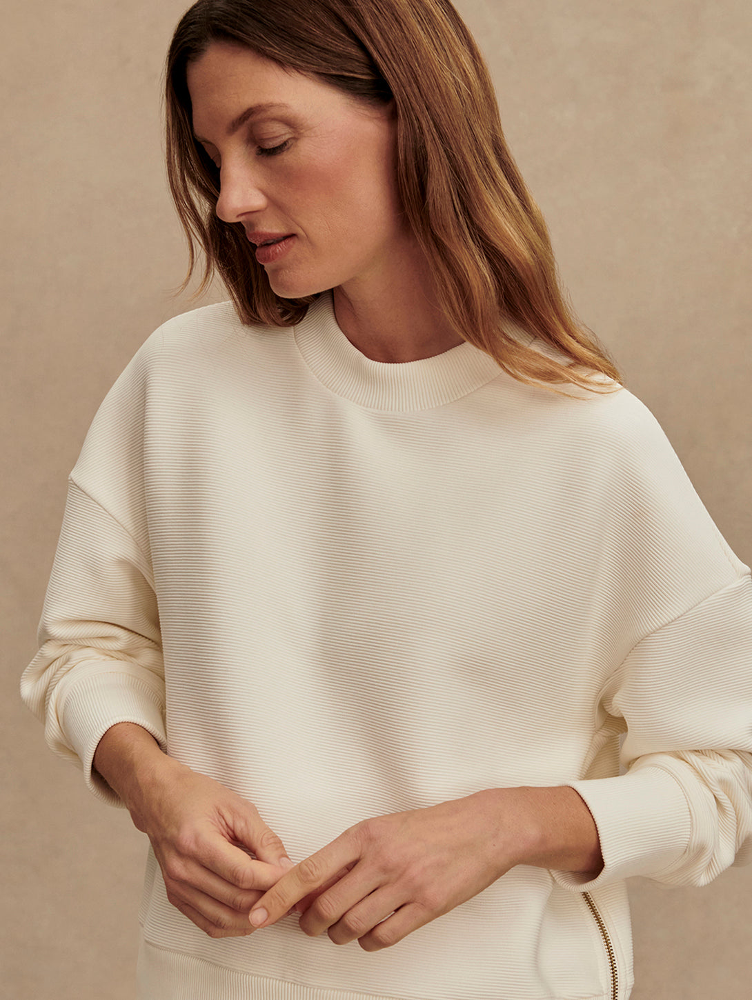 Addelyn Sweatshirt - Ivory