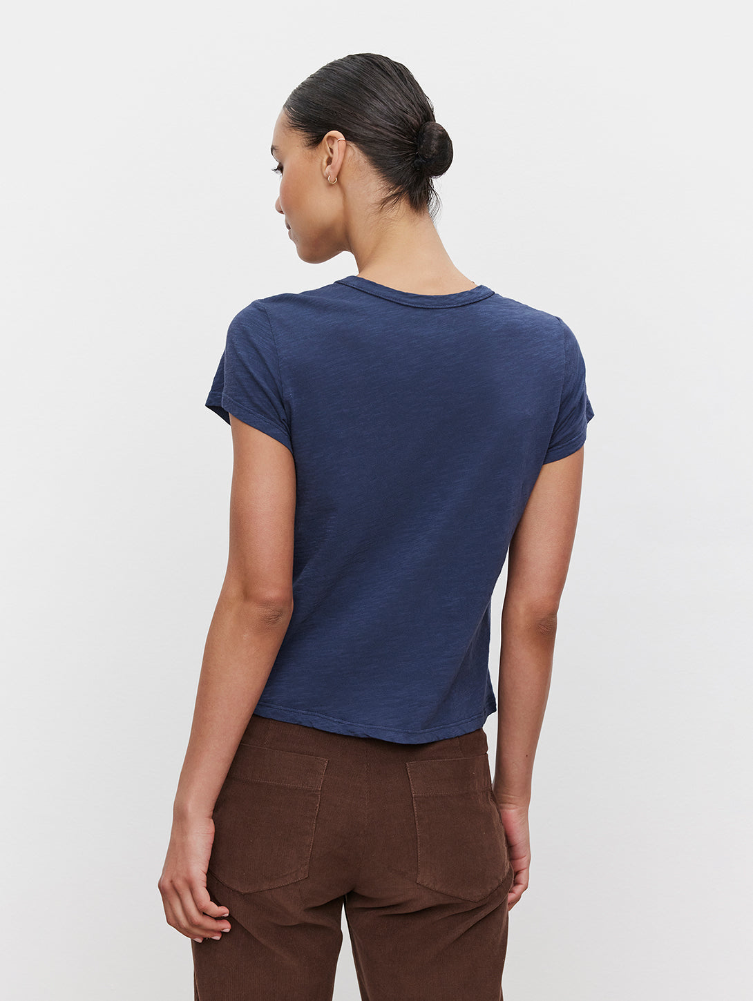 Marie Originals Round Neck Short Sleeve - Bluechip