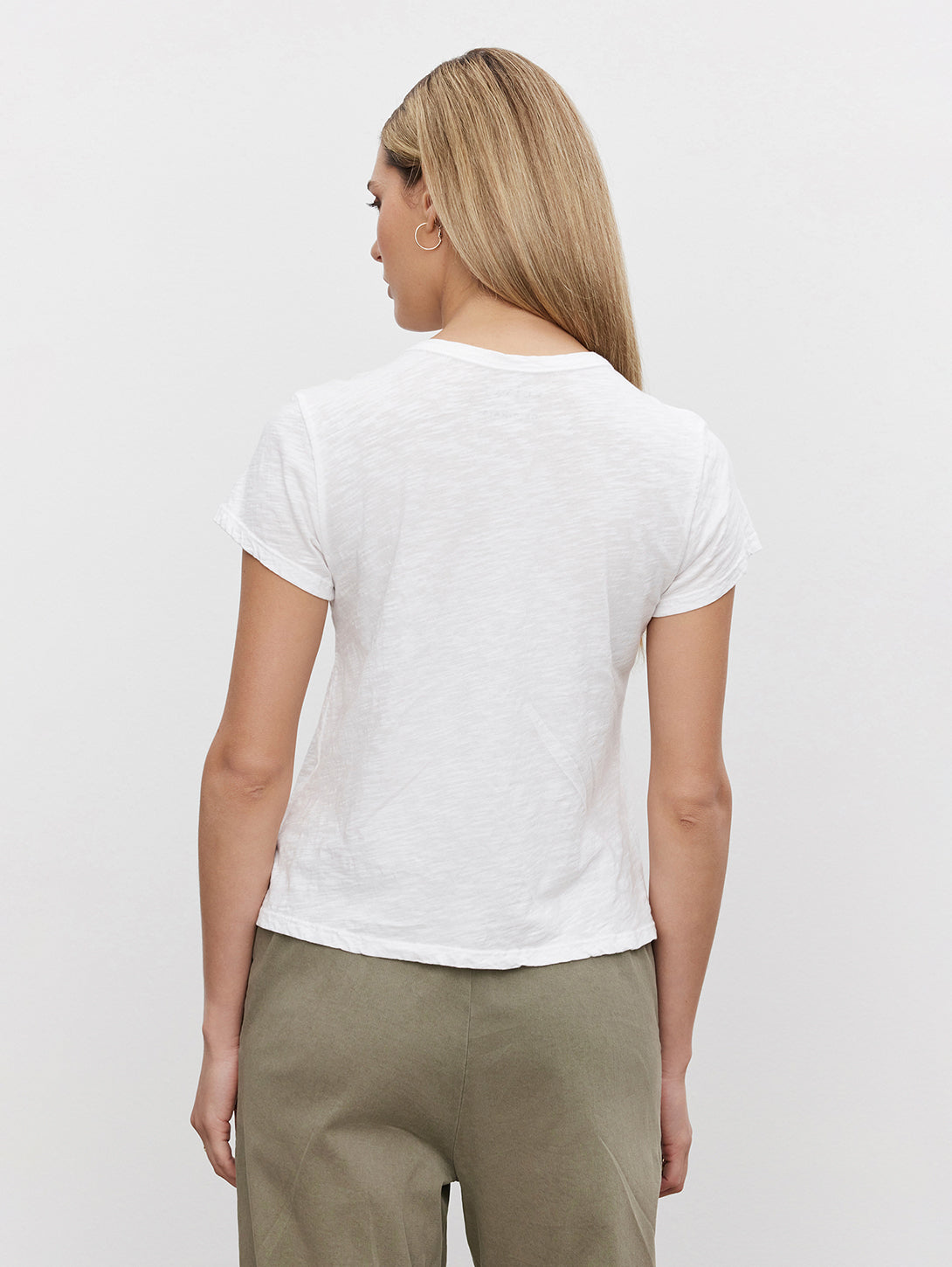 Marie Round Neck Short Sleeve